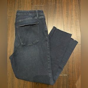 LC Lauren Conrad High Rise Skinny Ankle Jean - Dark Wash (Women’s 14)